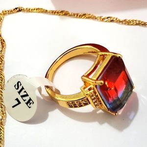 New 18K Stainless Steel Rings